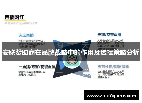 安联赞助商在品牌战略中的作用及选择策略分析